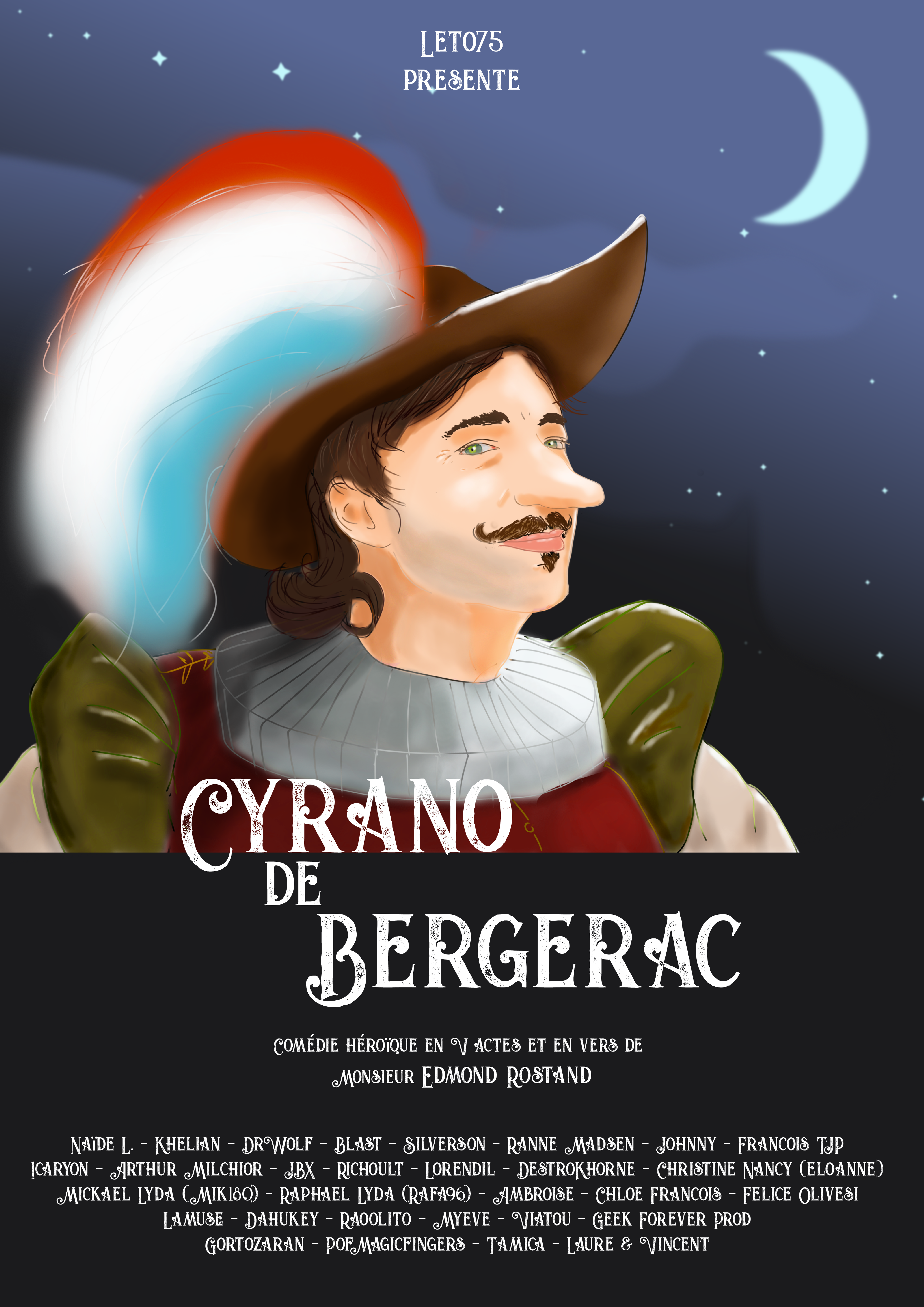Affiche Cyrano de Bergerac